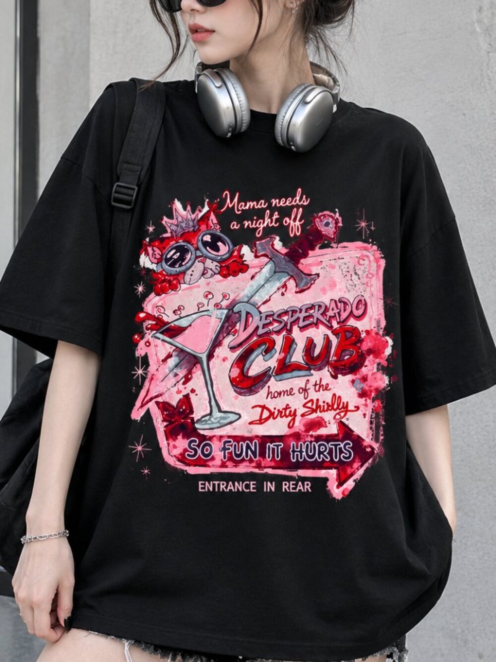 Dungeon Crawler Carl Desperado Club Princess Donut Cat Graphic Tee